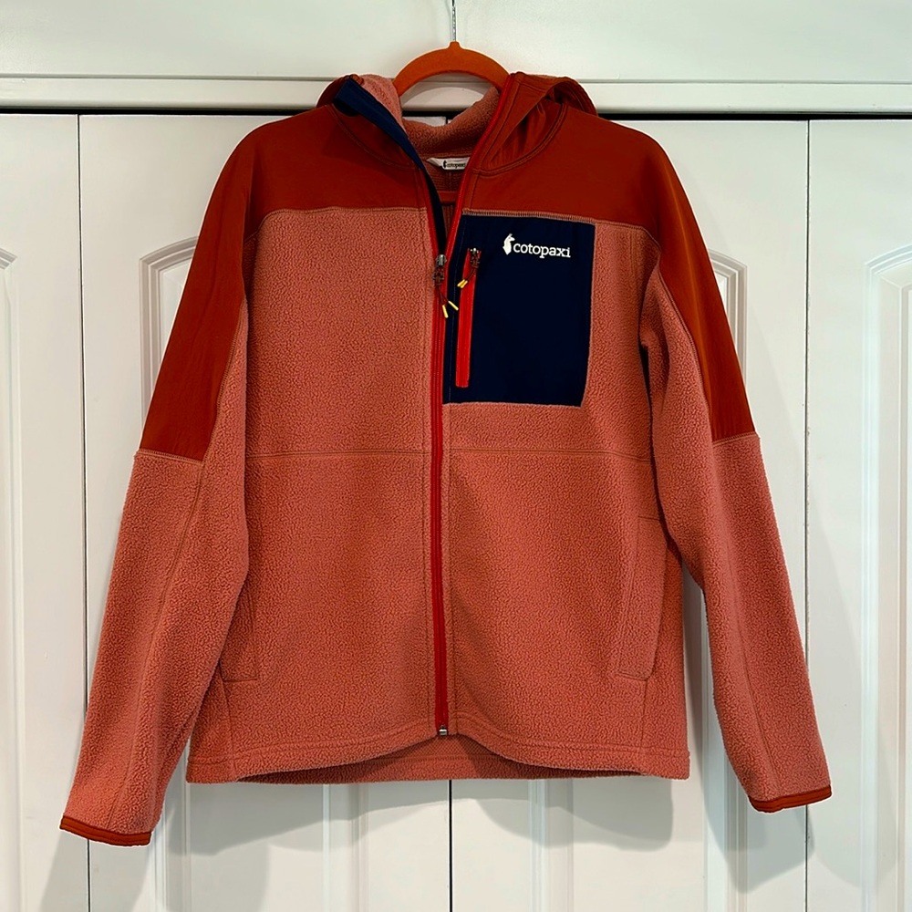 Cotopaxi Abrazo Hooded Full-Zip Jacket Women’s M, Spice Earthen